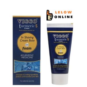 Vicco Turmeric- S Cream with Sandalwood Oil Shaving Base with Foam