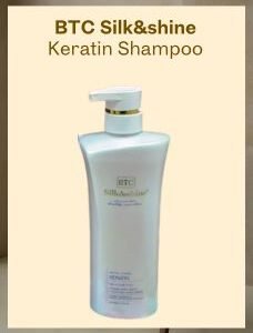 BTC Silk&shine Keratin Shampoo 500ml
