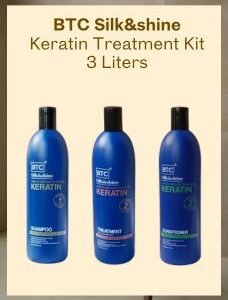 BTC silk&shine keratin kit