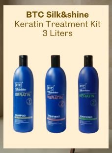 BTC silk&shine keratin kit